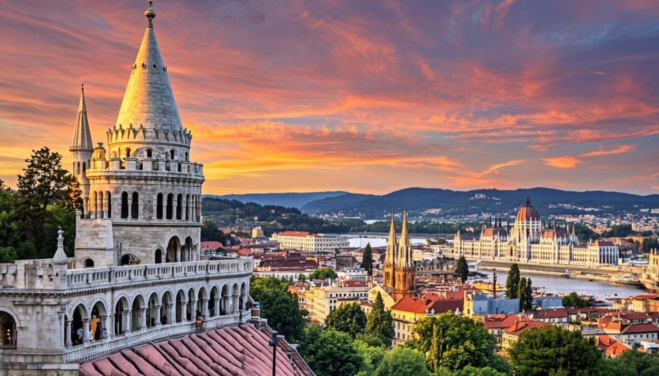 دژ بودا و بنای ماهیگیران در بوداپست